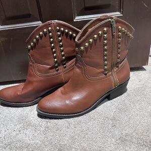 Rock & Republic brown Leather Boots